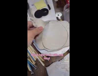 Collab BitchIG2 - Lets make an ashtray out of clay time lapse
