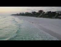Drone footage of beach coastline shore 
part 3