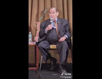 Man wears pants high waist