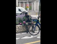 Masta Killa shoots with vegetable on street
