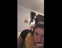 Collab BitchIG2 - Girl yellow shirt squirrel impression