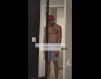 Little girl shows her dad a new trick