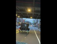 Vintage black car jeep yellow license plate