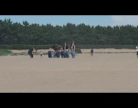 Girl group dance video shoot beach trees part 2