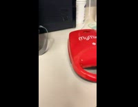 Grilled cheese stuck to sandwich press 