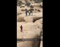 Three girls dance desert rock white jacket 