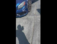 Man Shows Scratches on His Luxury Car