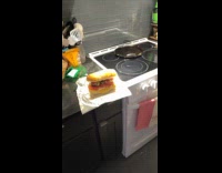 Man give scoobydoo sandwich by wife 