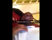 Guy chokes while blowing red balloon fail 