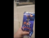 Collab KaleSaladIG - Dog eats Bugs Bunny ice cream popsicle