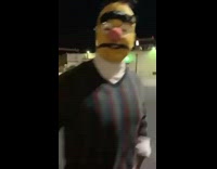 Collab Kale Salad IG - Couple dresses up as Bert and Ernie