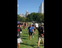 Collab WINY - People Splash and Throw Water Balloons on One Another