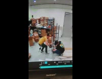 Glass falls off display case fail