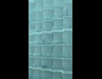 Girl white top dance clap balcony building