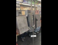 4 robots dance on train 