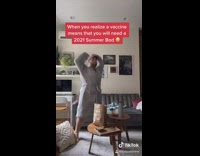 Guy starts working on summer body robe