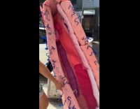 Vagina themed coffin left on sidewalk