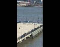 Guy punches and kicks air for video