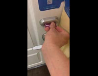 Guy enters hotel room jumps in bed