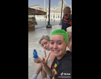 Collab BitchIG2 - Girl green hair pipe likes gay people bad news