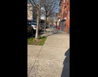 Collab WINY - Man in Super Mario costume walk on street