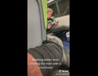 Stranger points toy gun at woman 