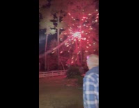 Collab BitchMP - Guy throws airplane firework into forest 