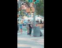Black shirt girl plastic bag over head 