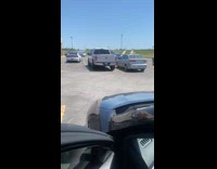 Man beatboxing on trucks alarm