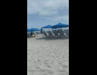 Girl bikini tiktok dance father films her