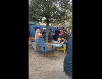 Picture with huge copper mug 