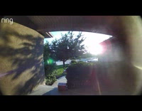 Package stealer caught on the security camera