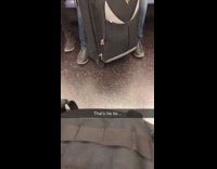 guy with floating tie 