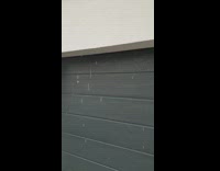 Brown spider on spiderweb with snowflake 