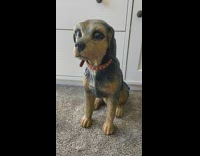 Dog gets replica statue and bobble head