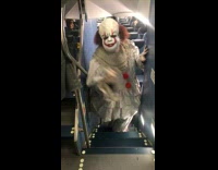 pennywise clown costume hair piece 