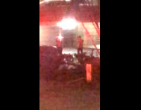 Guy films tiktok dance by emt ambulance 