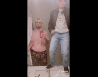 Flip switch kid leather jacket pink polo