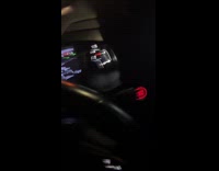 Car on fire seen on the highway