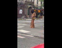 Collab winy - Guy on street dress up for NYFW