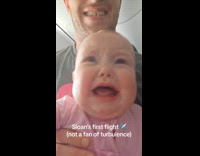 Collab Clips MPUGC - Baby on plane crying while theres turbulence 