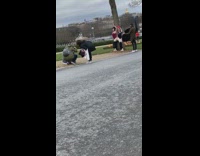 bodysuits leg warmers Paris photoshoot 