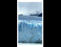 Montage of perito moreno glacier 