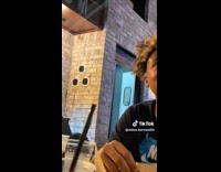 Guy walks into kitchen to ask who made burger 