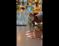 Carafe pitcher with funny face pour drinks