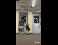 Little person meets with neighbor 