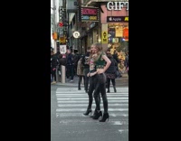 Across street photoshoot two girls pele soccer 