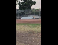 Group fashion dress model walk baseball field Part 1