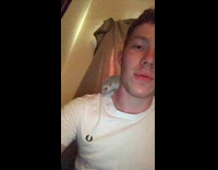 Selfie of guy in white shirt and then his hedgehog appears from his shoulder