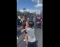 Siblings two moods for photos disneyland 